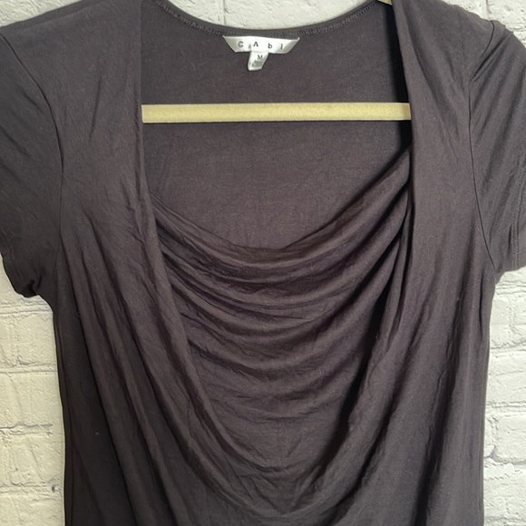 CAbi Drape Neck Blouse - Picture 4 of 7